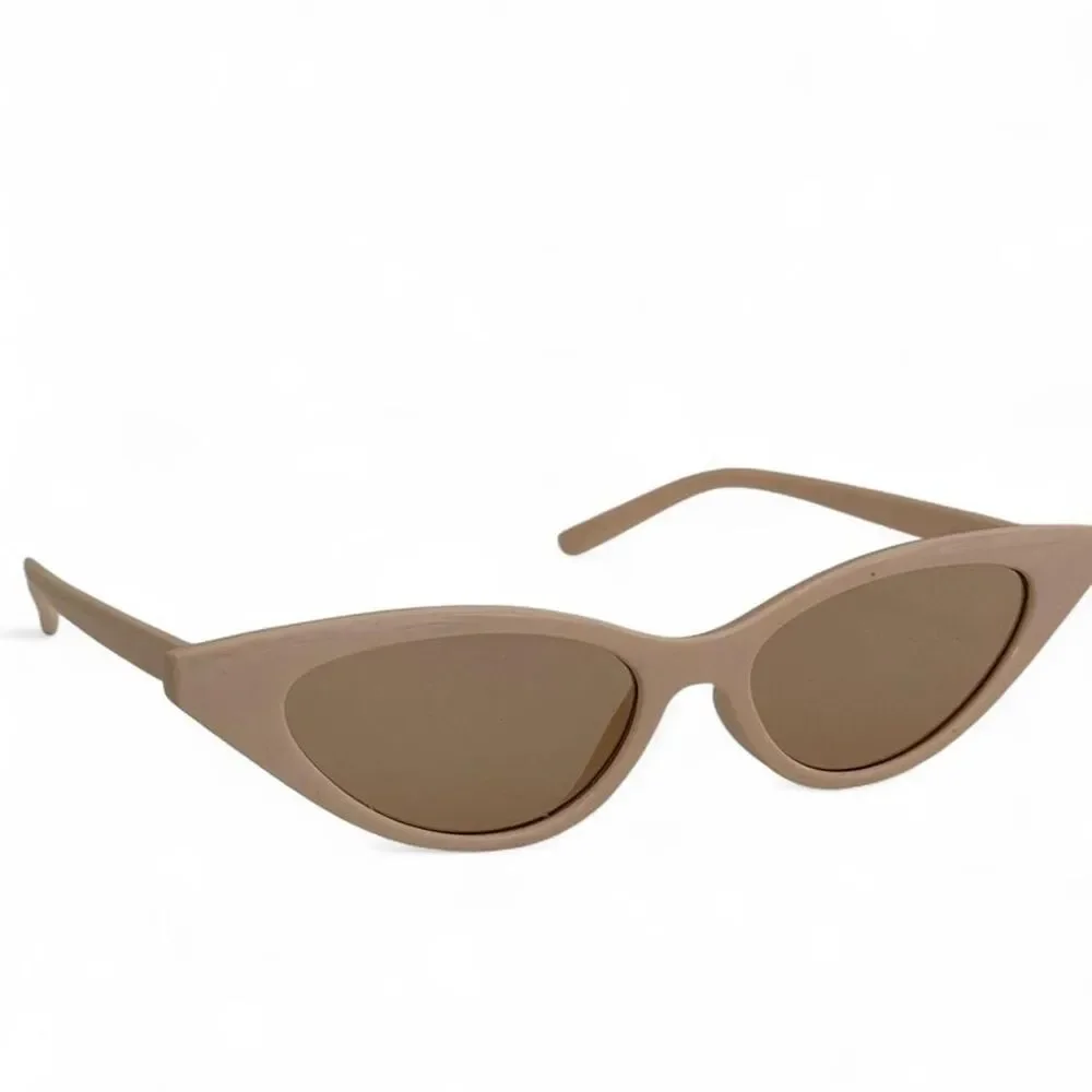 Free-people Women's Tan and Cream Sunglasses